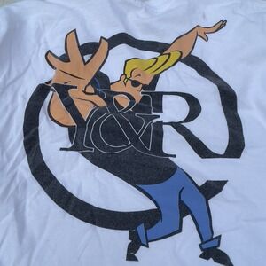 Young & Reckless Johnny Bravo Cartoon Network Tshirt XL X-Large Rare